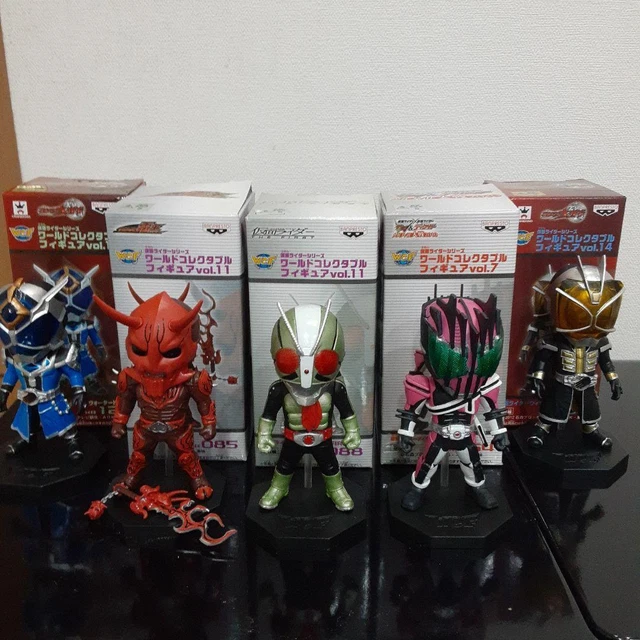Masked Rider Kamen Rider Figure lot of 5 Set sale WCF Wizard Decade Momotaros