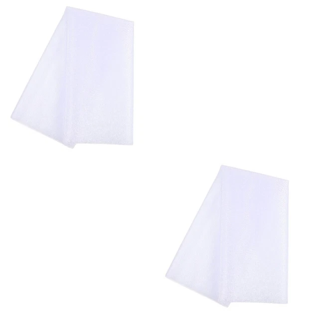 2 Sets Hochzeitsbogengarn Kulissenvorhang Weihnachtstischdecke Braut