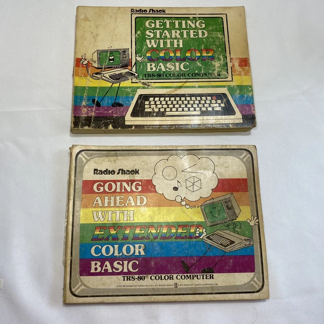 GETTING STARTED WITH Color Basic Book Going Ahead Ext. TRS-80 Color ...