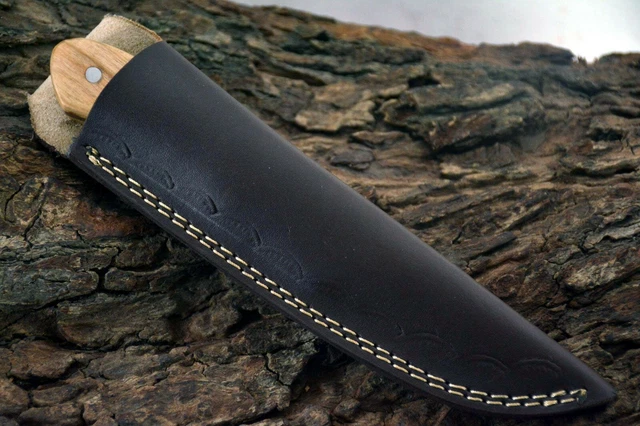 Custom 8.3"OAL Hand Forged Damascus Steel Hunting Knife Handmade (Z517) 9