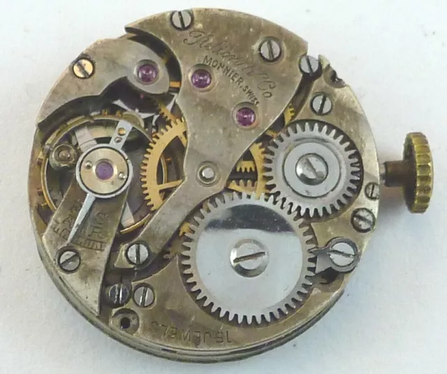 Vintage Relion Watch Co. Monnier Ladies Wrist Watch Movement - Parts / Repair