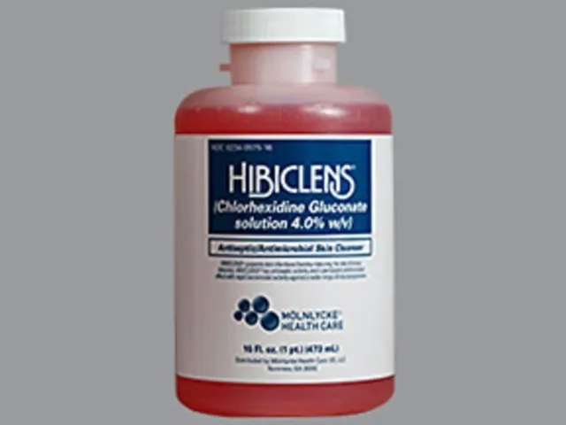 Limpiador antiséptico de la piel Hibiclens 16 oz