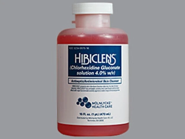 Limpiador antiséptico de la piel Hibiclens 16 oz