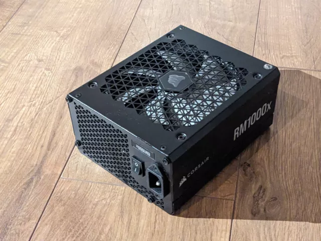 FAULTY Corsair RM1000x 1000W 80 Plus Gold fan power supply PSU CP-9020094