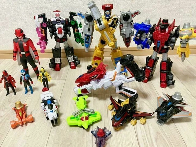 Figurine Power Rangers DX Good Striker Megazord Bandai Japon - État Correct - Collection Lupinranger VS Patoranger