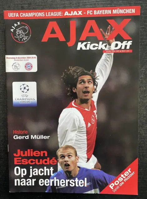 Ec I 2004/2005 Ajax Amsterdam - FC Bayern Monaco, 08.12.2004, Champions League