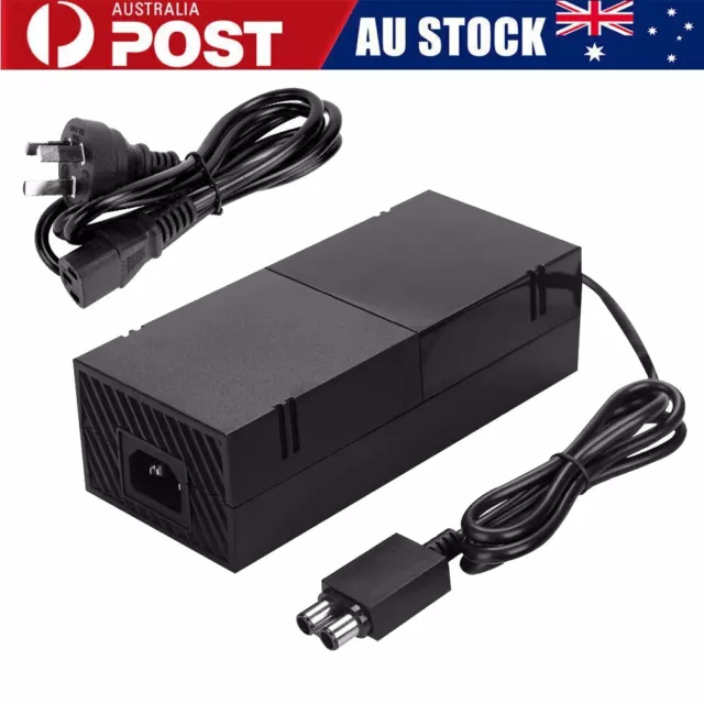 AC Brick Power Supply For XBOX ONE Console AU Mains Plug Charger Cable Adapter