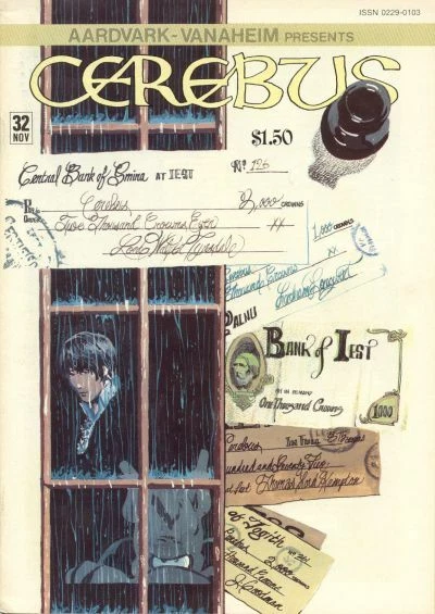 CEREBUS #32 VG, Dave Sim, The Aardvark-Vanaheim Comics 1981 Stock Image