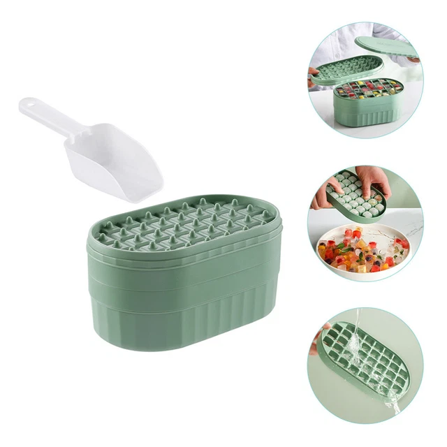 Bandeja pequeña para cubitos de hielo multicapa moldes para dulces de chocolate bandeja de hielo contenedor