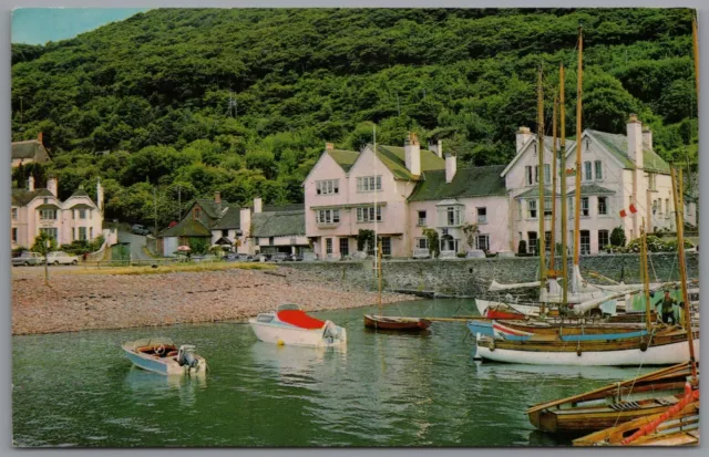 Porlock Weir Somerset England Postcard