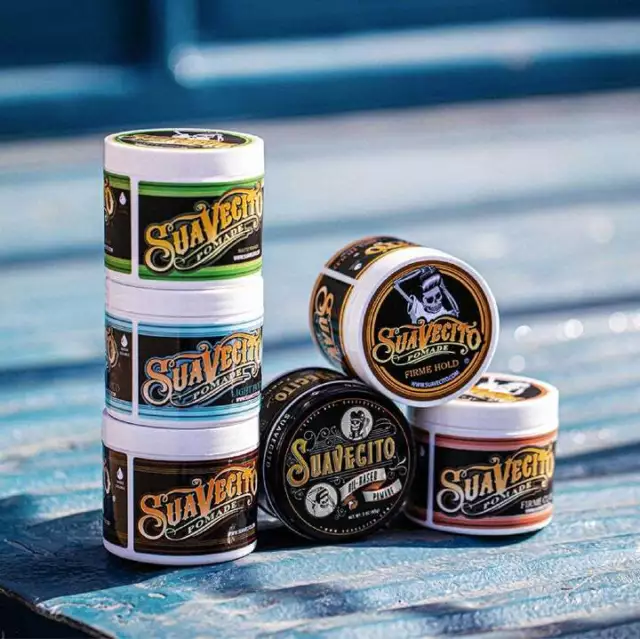 Suavecito Pomade Hair Wax 113g  Firm Hold Firm Clay Matt Pomade Light hold