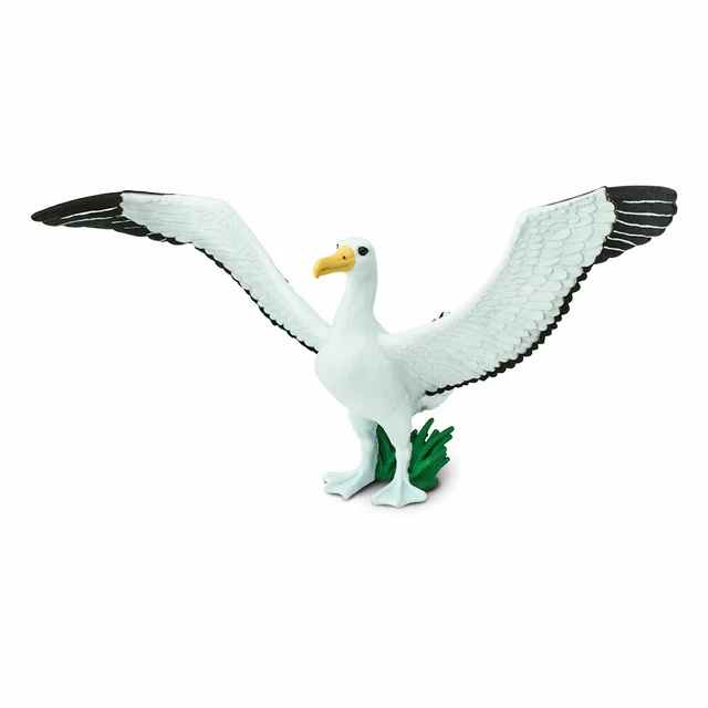 Safari Ltd Albatros Toy #150729 Wings Of The World Birds Collection New 7" Wide