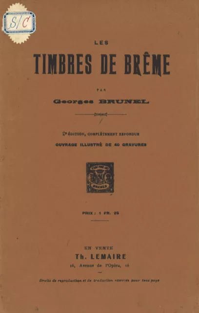 Georges Brunel	Les Timbres de BREME (1912)