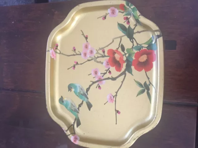 Elite Golden tray - made in England Kitsch