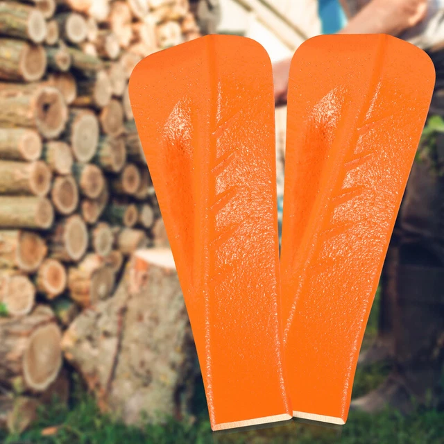 Spaltkeil geschmiedet Holzspaltkeil Beil Fällkeil Holzspalter schwer1.8kg~5.4kg