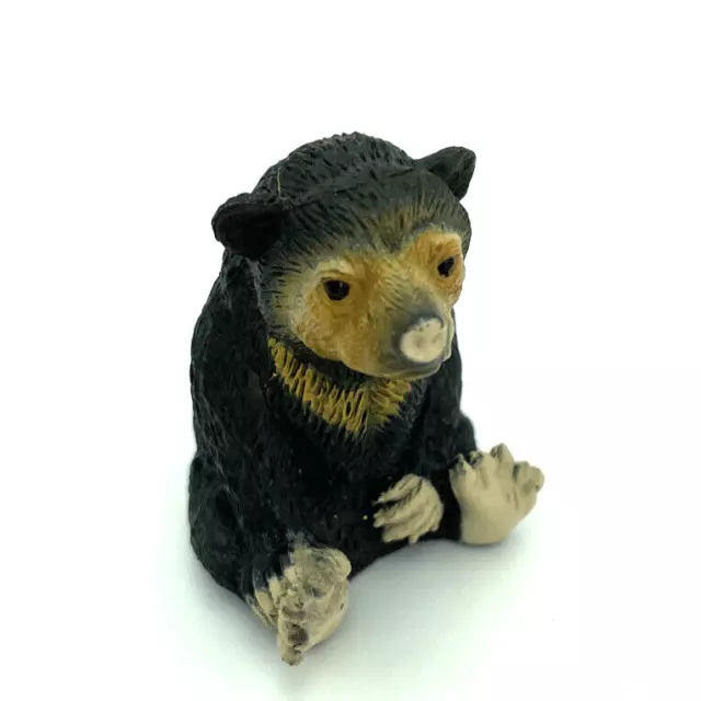 Yowie Sun Bear Animal Sitting Mini Figure Figurine Collectible Toy C1