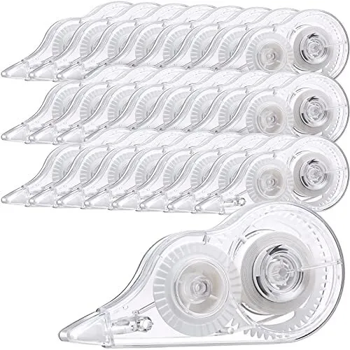  Correction Tape,39.4ft White Out Tape,Writing Supplies & Correction  Supplies,6pcs White Out Correction Tape,Easy to Use Applicator for Instant  Corrections, Correction Tape Whiteout Correction Tap : Office Products