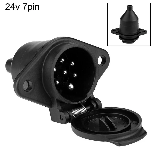 Adattatore connettore presa rimorchio plug and play 7 pin per camion auto Europa
