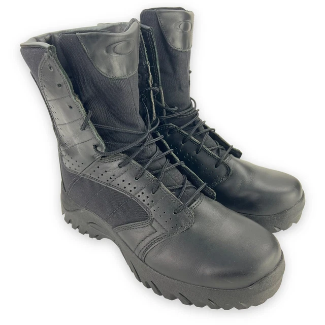 OAKLEY SI ASSAULT BOOTS Size 9.5 Black 8" Elite Special Forces Tactical Military
