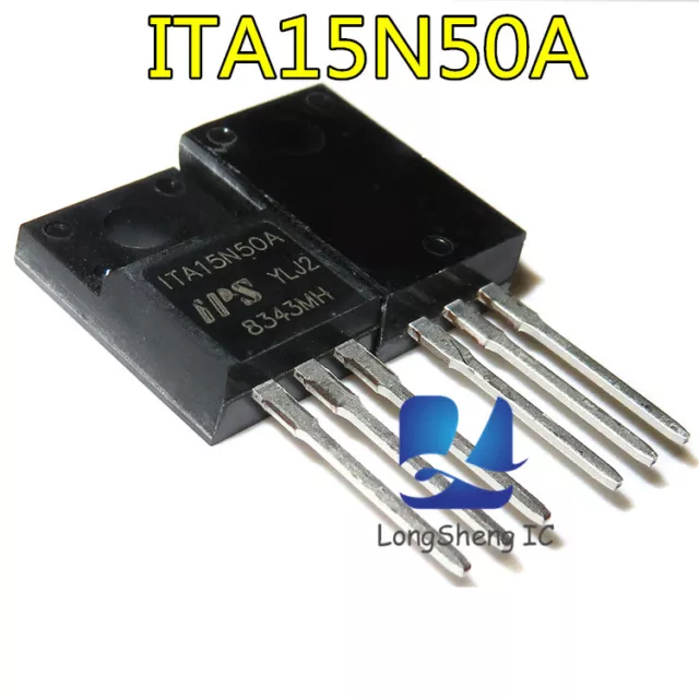 5PCS ITA15N50A TO-220F 15A 500V MOS Schottky diode NEW