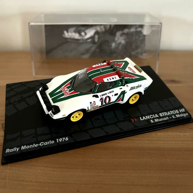 Miniature Altaya 1/43 - Lancia Stratos (modèle IR24) En Métal Moulé