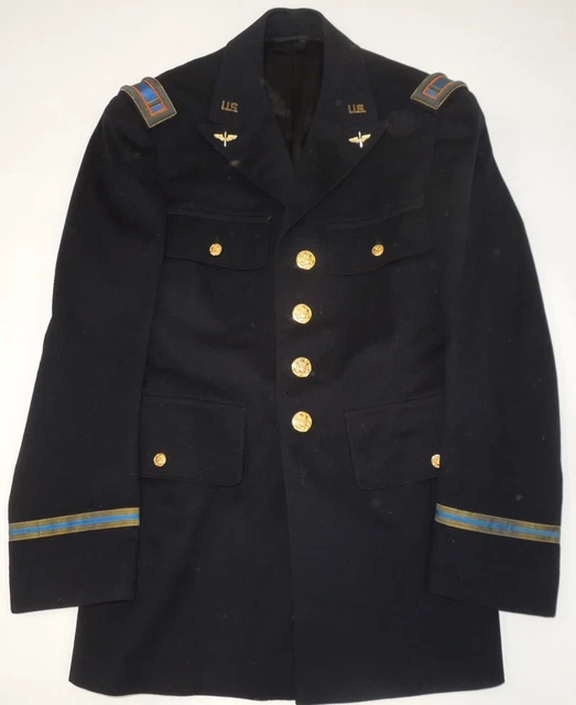 Pre WWII M1938 NAMED US Army Air Force Dress Blue Uniform Jacket 102nd Obs. Sqd