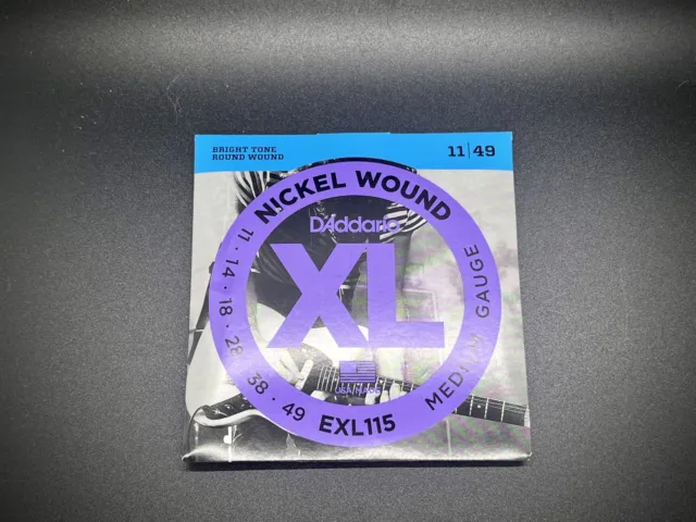 DAddario EXL115 XL Nickel Wound Medium Strings 11-49