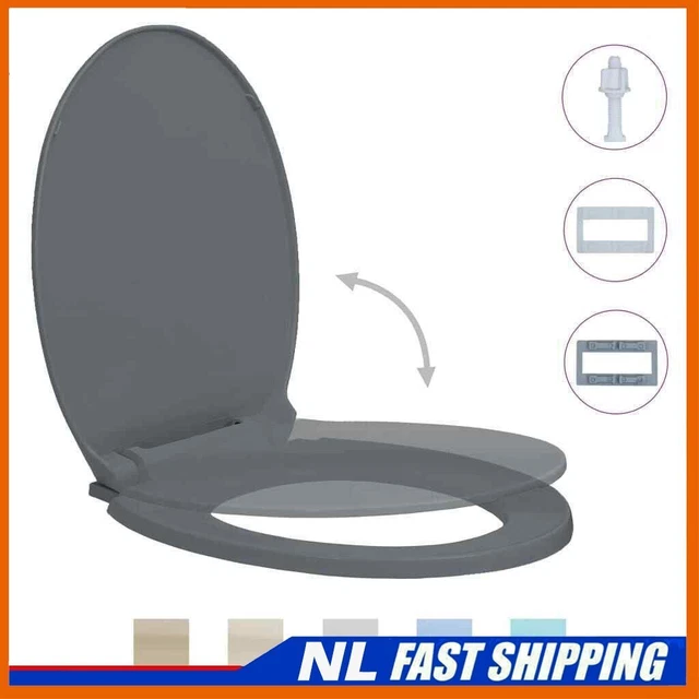 BEST! SOFTCLOSE TOILET Seat With/Without Quick Release WC Seat Multi Colours £29.79 PicClick UK