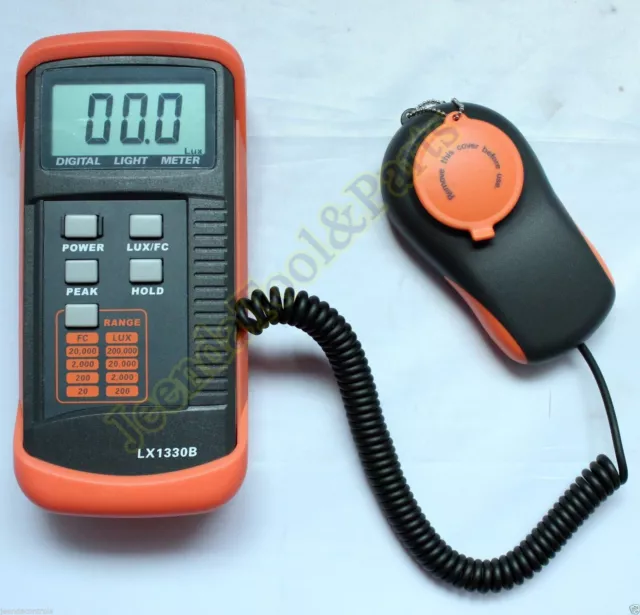 New DrMeter Digital Illuminance/Light Meter LX1330B 0 - 200,000 Lux Luxmeter