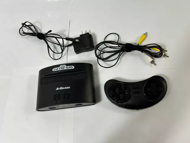AtGames Sega Genesis Classic Mini Console 80 Built-In Games Wireless Controller