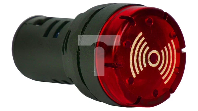 Akustische und visuelle Anzeige rot 230 V AC 22 mm NYG3-BFR230 /T1DE