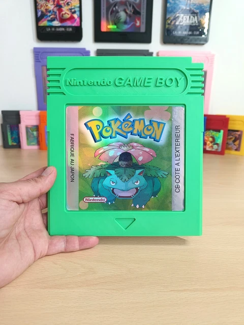 Cartouche gameboy surdimensionnée Pokémon Feraligatr Nintendo/art mural 3dprint à collectionner/mancave - France