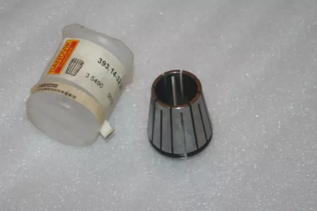Sandvik 393.14-32 200 ER32 20mm Coolant Collet Clamping 20.0-19.0mm * NEW *