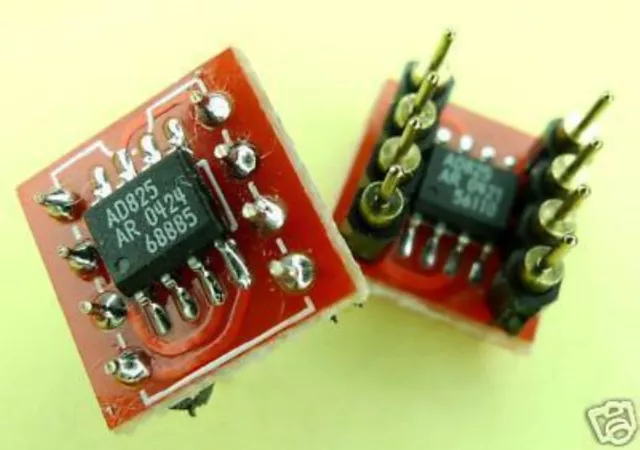 Dual to Mono Opamp OPA2604 LM358 NE5532 TL072 by AD825