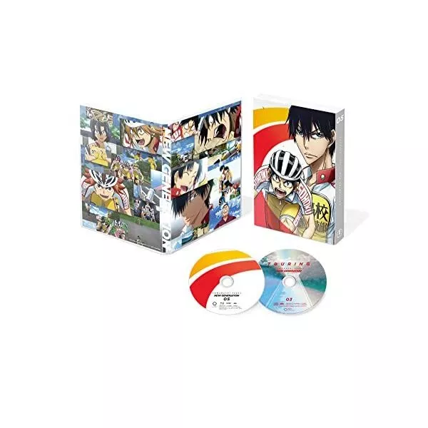 Yowamushi Pedal LIMIT BREAK Blu-ray BOX Vol.3 Bluray Disc Goods JAPANESE