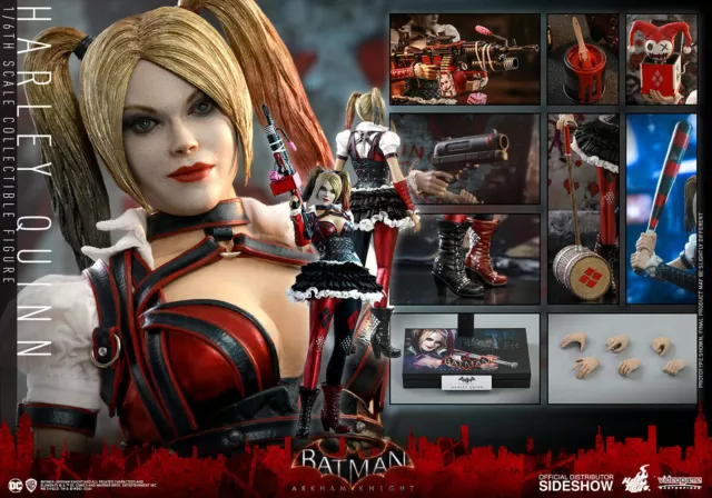 Dc Comics Batman: Arkham Knight Harley Quinn 1/6 HOT TOYS Sideshow VGM41 2