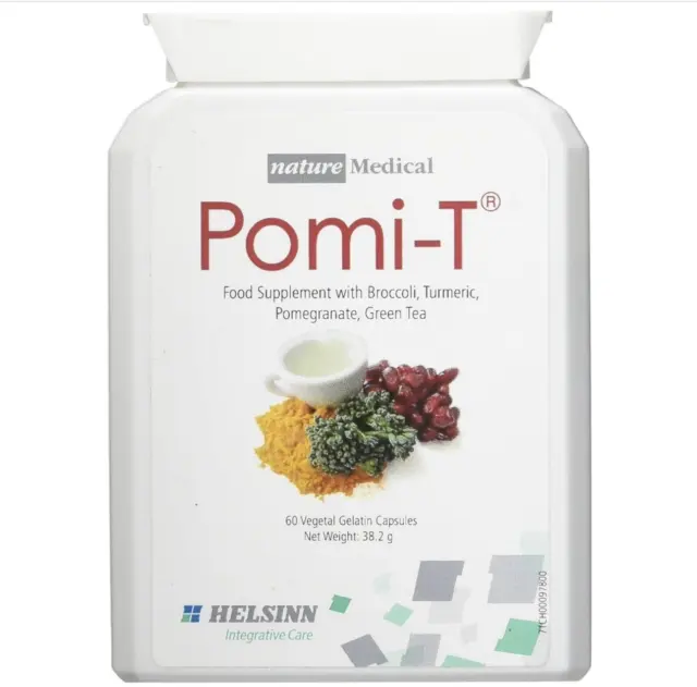 Pomi-T Polyphenol Food Supplement Broccoli, Turmeric, Pomegranate, Green Tea 60c