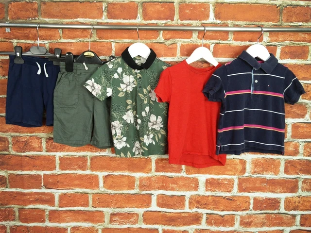Baby Boys Bundle Age 18-24 Months R Island Tommy Hilfiger Etc Shorts Tees 92Cm