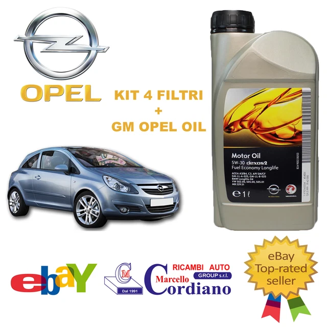 Kit Tagliando Filtri + Olio Opel Corsa D 1.3 CDTi 75CV Dal 2011 - Foto 2