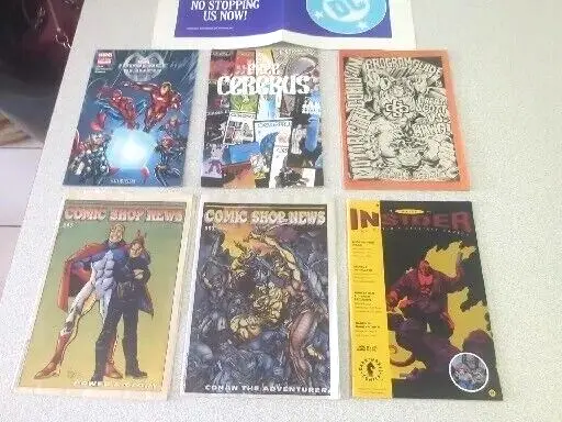 Lot Of Comic Con/Comic Shop News/Insider/Free Cerebus/Marvel Universe Live 2