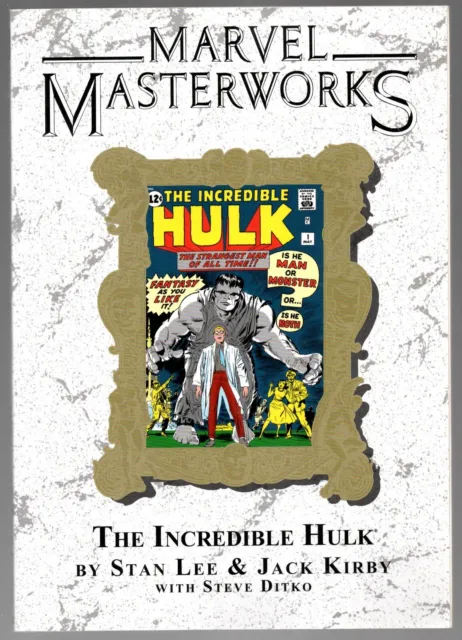 Marvel Masterworks The Incredible Hulk Vol 1 2009 1st print Kirby Ditko iss 1-6