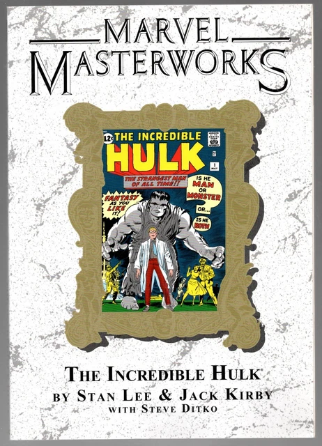 Marvel Masterworks The Incredible Hulk Vol 1 2009 1st print Kirby Ditko iss 1-6