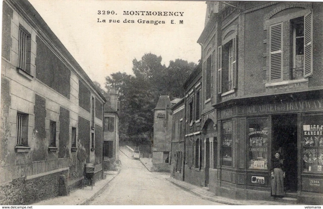 S3297 cpa 95 Montmorency - la rue des Granges