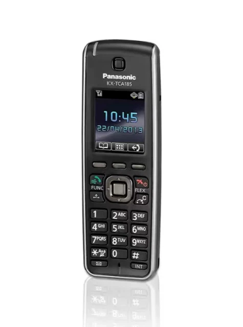 Panasonic KX-TCA185CE DECT-Mobilteil Inkl Netzteil + Ladeschale+ Clip 100% TOP