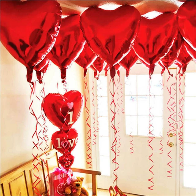 20 piezas Globos de helio de amor de 5 pulgadas Boda Cumpleaños Fondo Decoración Globo