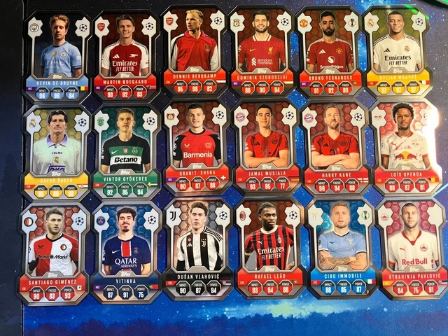 Lot 13 Cartes Topps Match Attax – Higuain, Alex, Riquelme