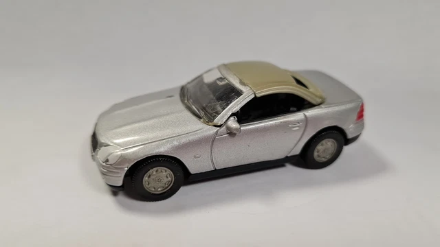 Occasion ! Siku 0851 Mercedes-Benz SLK 230 Compresseur Gris Argenté Métallique -