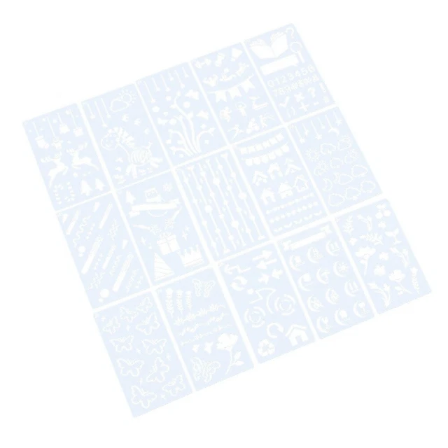 POCHOIRS DE JOURNAUX Modèle Lettre En Outils Découpe Pour Type Plaque EUR 13,99 - FR