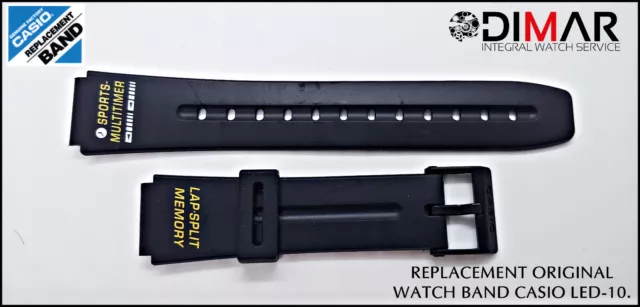 Ersatz Original Uhren Uhrarmband Casio LED-10