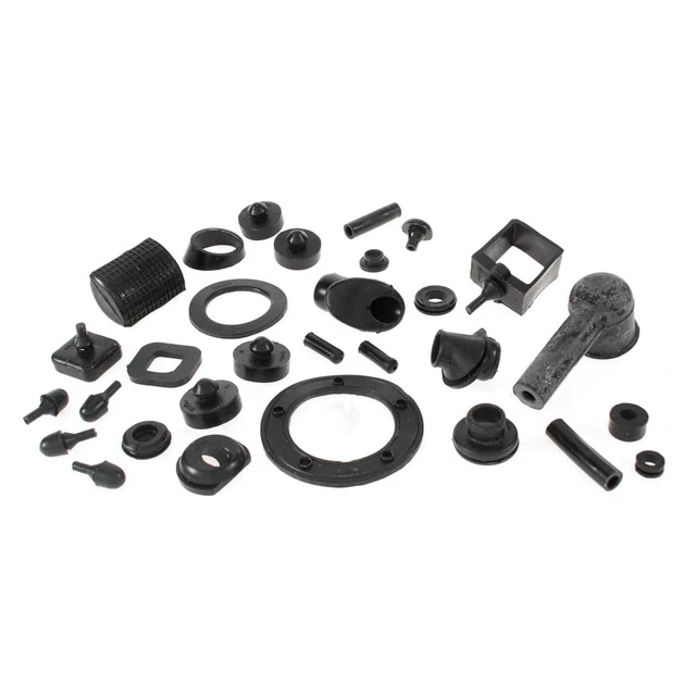 Kit Gommini Cofani Dx - Sx Vespa PX 125 - 150 - 200 E Arcobaleno - Foto 5